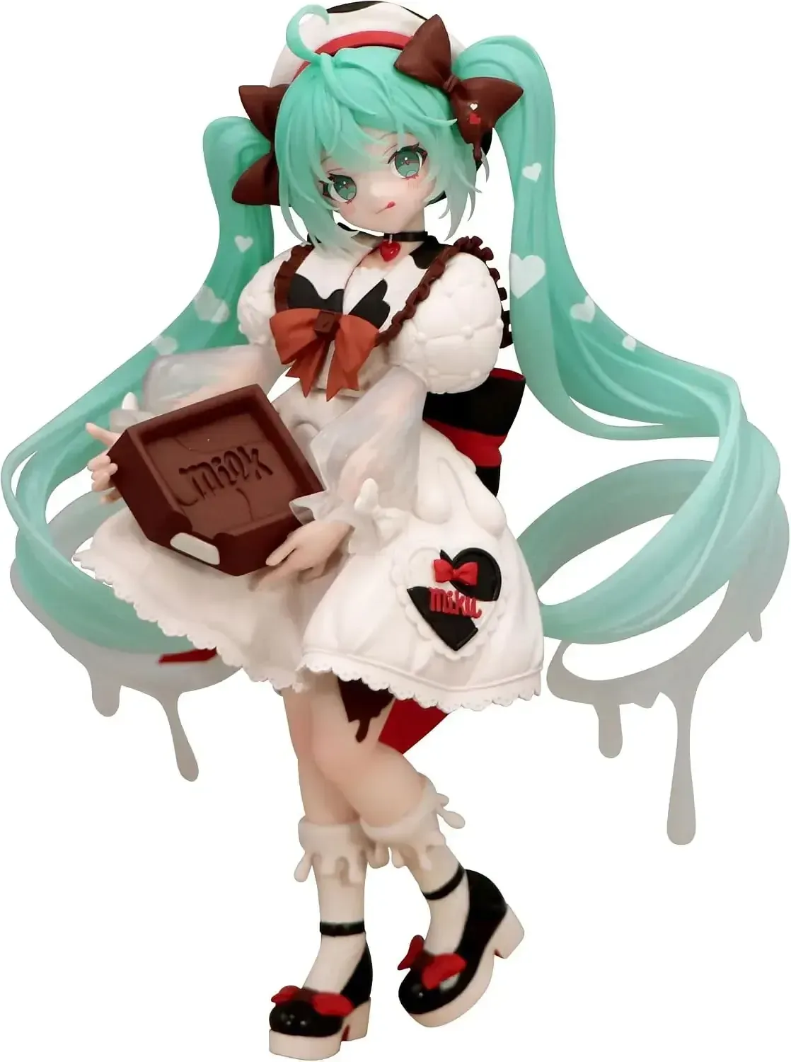 FuRyu Hatsune Miku PVC Figure, Tyrol Chocolate Trio Statue 7.1in