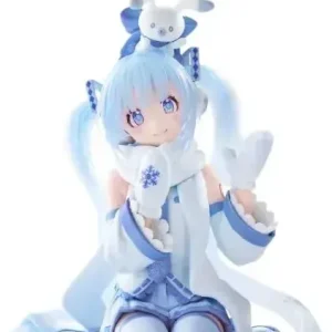 FuRyu Noodle Stopper Figure Snow Miku Sky Town 10th Edition Care