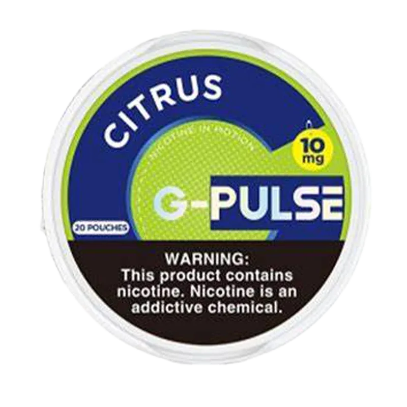 G-Pulse Nicotine Pouches - Citrus - Image 2