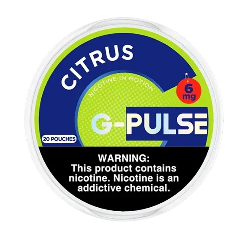 G-Pulse Nicotine Pouches - Citrus