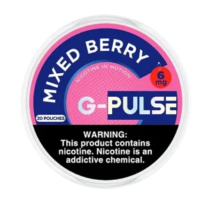 G-Pulse Nicotine Pouches - Mixed Berry