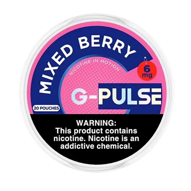 G-Pulse Nicotine Pouches - Mixed Berry