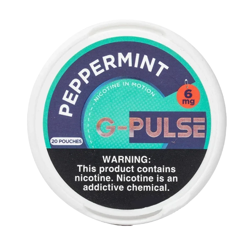 G-Pulse Nicotine Pouches - Peppermint