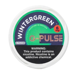G-Pulse Nicotine Pouches - Wintergreen