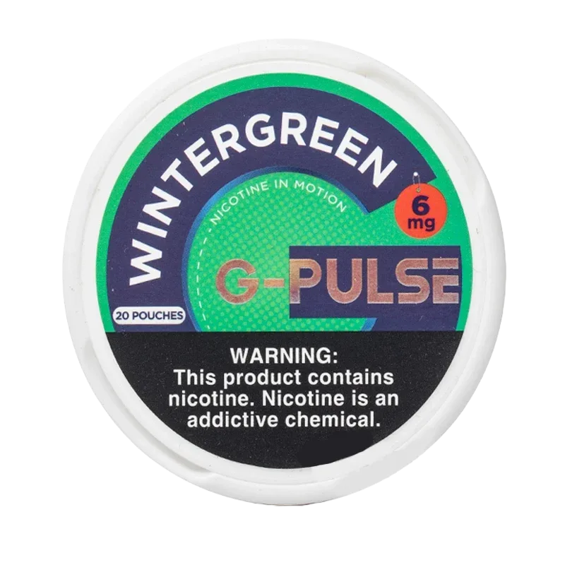 G-Pulse Nicotine Pouches - Wintergreen