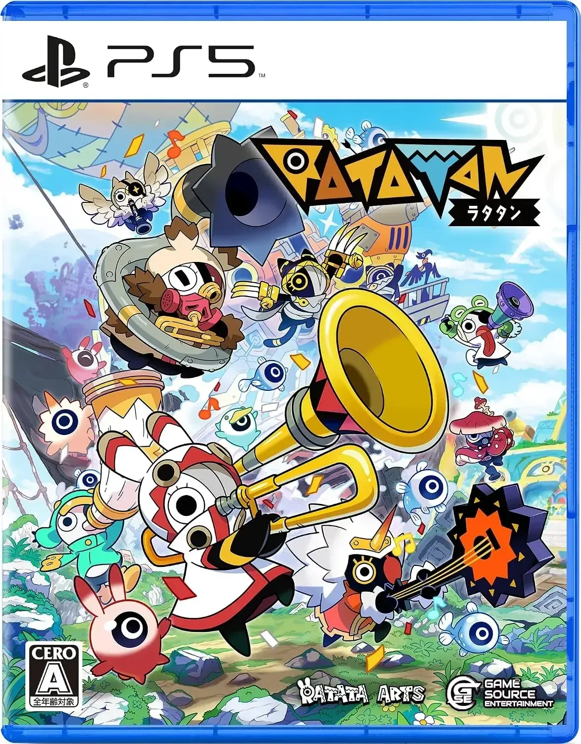 Game Source Entertainment Ratatan PS5 Co-op Rhythm Game Heat