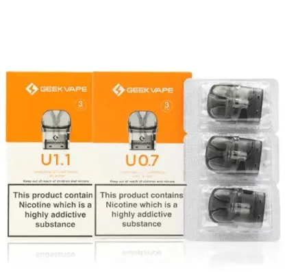 Geek Vape U Replacement Pods (3 Pack)