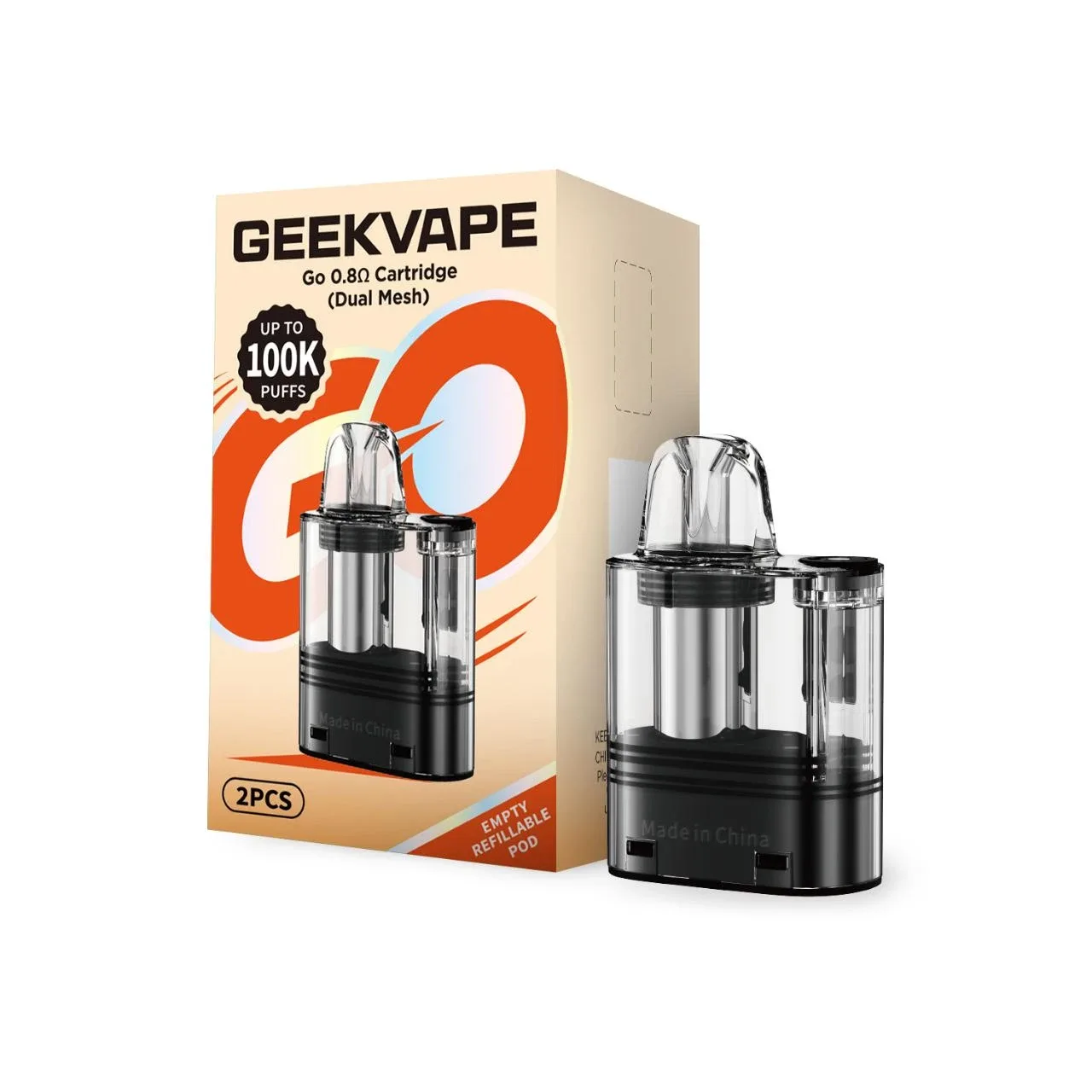 GeekVape GO Replacement Pod | Pack of 2