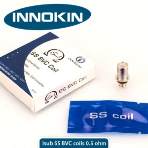 Genuine INNOKIN iSub SS BVC Coils 0.5 Ohm iSub, iSubG, iSub Apex, iSub S iSub V