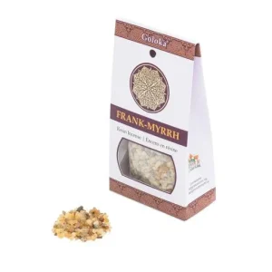 Goloka - 50g Frank & Myrrh Resin Incense