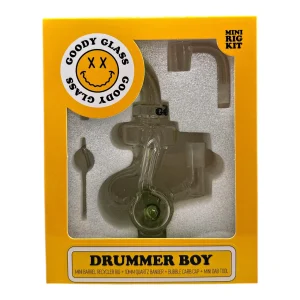 Goody Glass Drummer Boy Mini Recycler Rig
