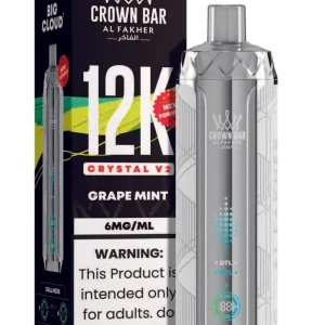 Grape Mint Al Fakher Crown Bar Crystal V2 12K