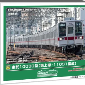 Greenmax Scale Tobu 10030 Tojo Line N Scale Basic Six-Car Add-On Set