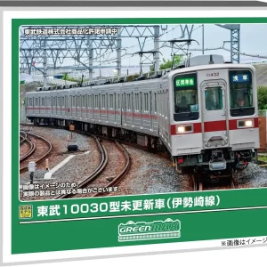 Greenmax Tobu 10030 N Gauge Basic 4-Car Powered Train Set