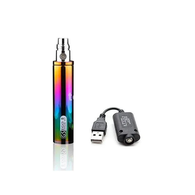 GS eGo II 2200mah Huge Capacity Battery With USB Charger - Image 2