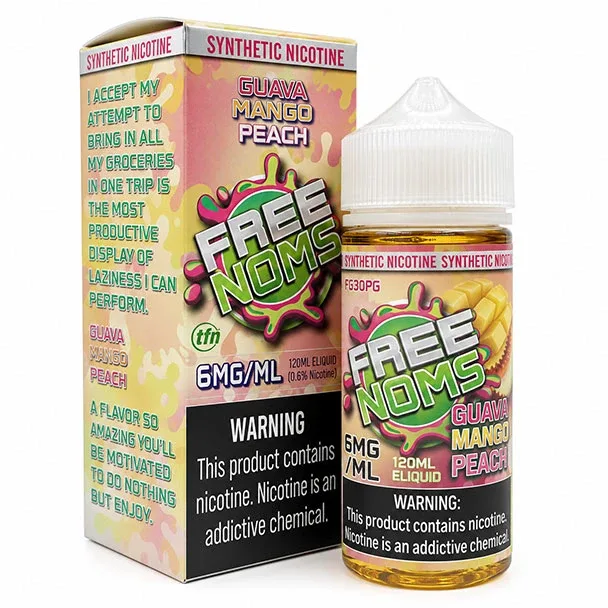 Guava Mango Peach - 6mg - Free Noms - Nomenon - 120mL