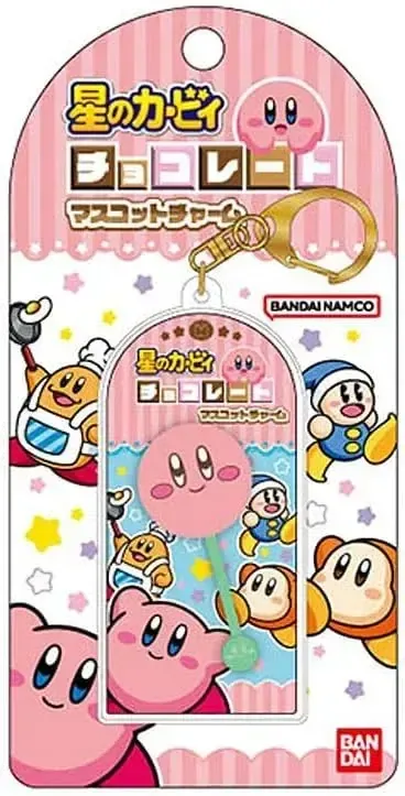 Hasepro Kirby Star Chocolate Kirby Face Item Charm 85 x 40 mm