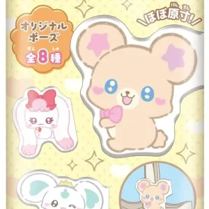 Heart Fita Hug Petit Cure Apple Soda Gum Toy Clip Set 8-Pack