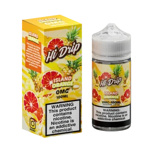 Hi-Drip Island Orange 100ml Vape Juice - 0MG