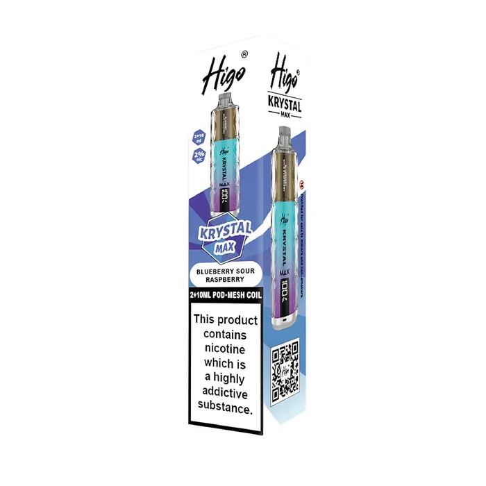Higo Krystal Max HK 7500 Pod Kit Rechargeable & Refillable Vape