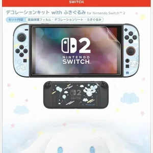 Hori Cinnamoroll Decoration Kit for Nintendo Switch 2 Glossy