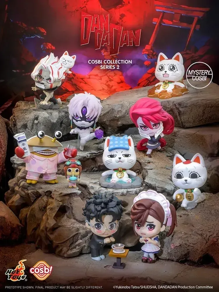 Hot Toys Cosbi Dandadan Series 2 Towel Figure Collection of 8 - Image 2