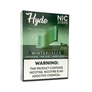 Hyde Nic Strips 2mg - Wintergreen