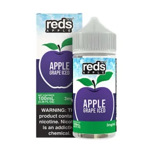 Iced Reds Apple Grape Ejuice 100ml