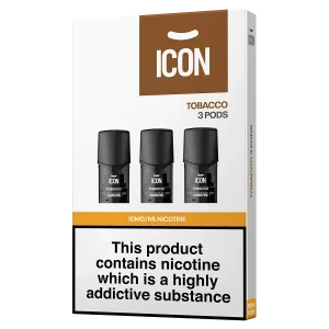 ICON Vape Tobacco Pods (Pack of 3)