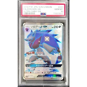 Japanese Pokémon TCG Zoroark GX 231/150 SSR PSA10 Card