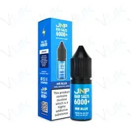 Juice N' Power Bar Salts 6000+ Mr. Blue Nic Salt E