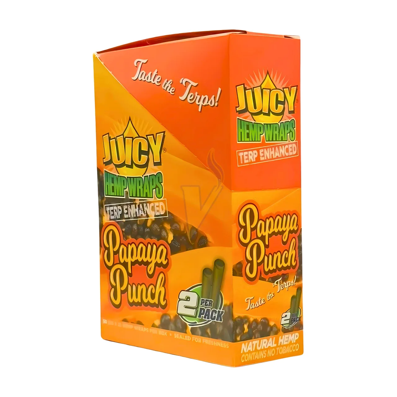 Juicy Hemp Wraps Terp Enhanced 25 Pack
