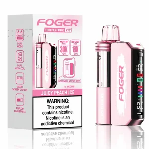 Juicy Peach Ice - Foger Switch Pro 30K Disposable Kit
