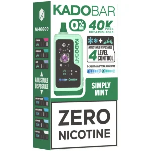 Kado Bar NI40K ZERO: Simply Mint 0%