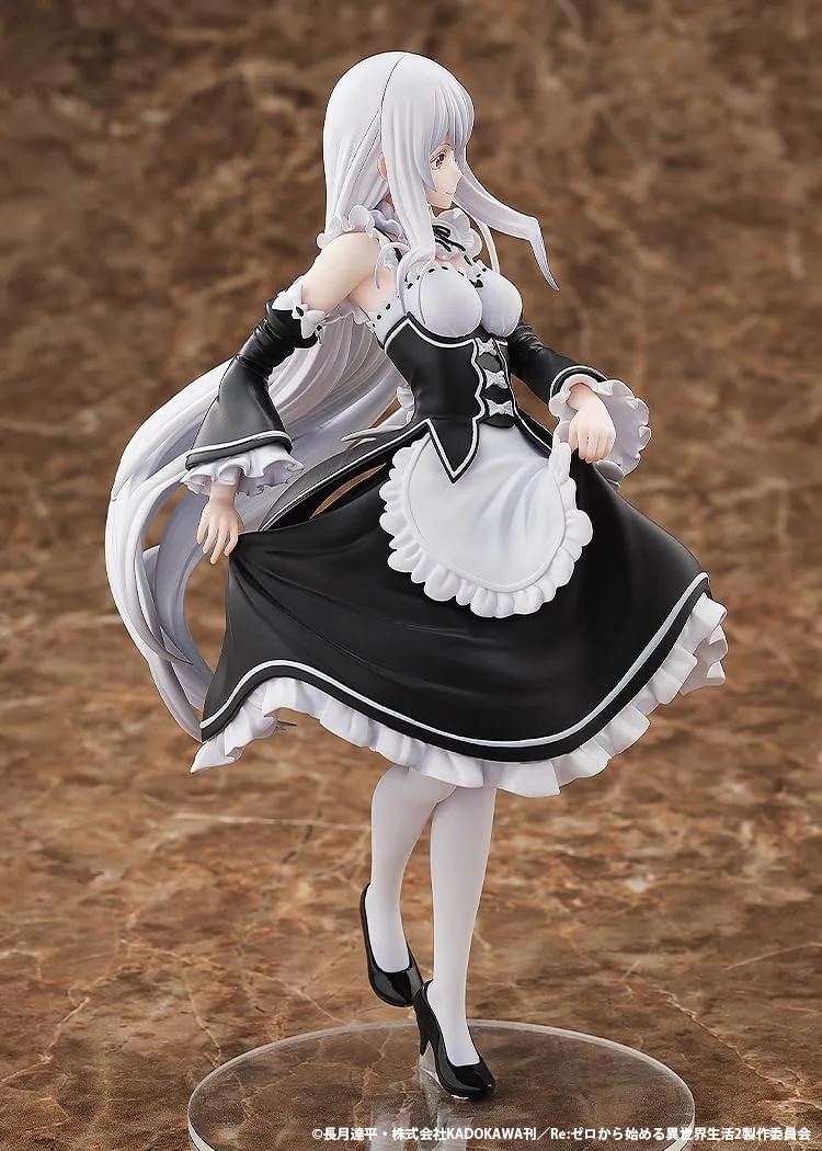 Kadokawa Re:Zero Echidna Roswaal Manor Maid Outfit Ver. 1/8 Scale Figure - Image 2