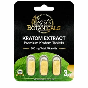 Kats Botanicals Kratom Tablets 300MG | 3COUNT