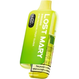 Kiwi passion fruit guava Lost Mary BM6000 pod vape kit 12ml