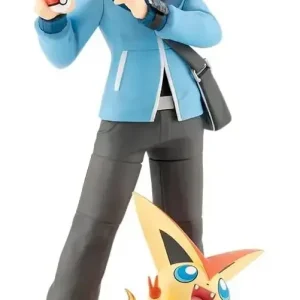 Kotobukiya Pokemon ARTFX J Touya with Victini PVC Figure 20cm