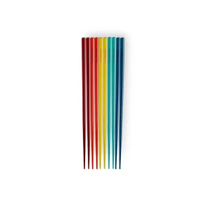 Le Creuset 5-Zen Rainbow Chopsticks Set