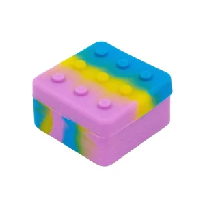 Lego Block Silicone Wax Container