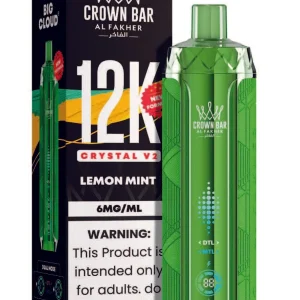 Lemon Mint Al Fakher Crown Bar Crystal V2 12K