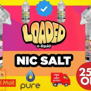 Loaded Salts Nic Salt E Juice – Smooth & Flavorful Nicotine Salt Vape Juice
