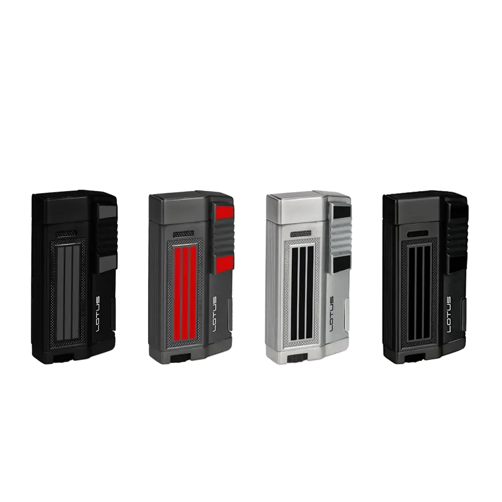 Lotus 55 Droid Double Flame Torch Lighter & Punch Cutter