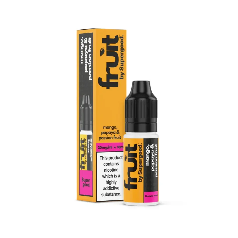 Mango Papaya & Passion Fruit Nic Salt by Supergood