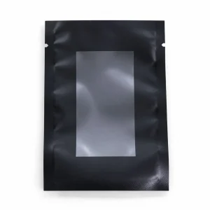 Matte Black Clear Window Pouch for Box-Style Disposable Vapes | ILEVA BAG02