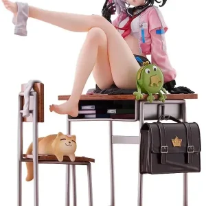 Max Factory Snowbreak Ichel Chibi Leopard Scale Figure Display