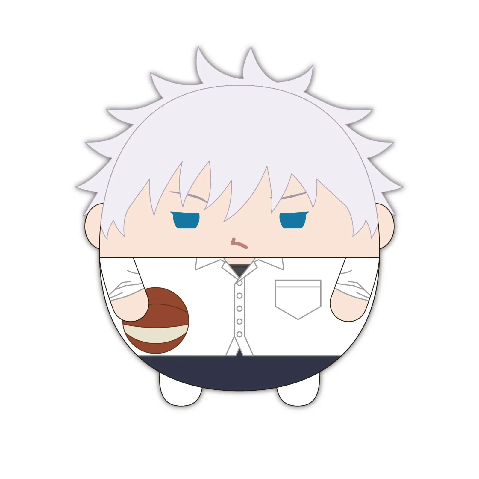 Max Limited Jujutsu Kaisen Fuwakororin Big6 Gojo Satoru Basketball Version