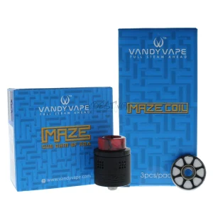 Maze RDA Combo | Includes RDA & 1 Pack of Coils