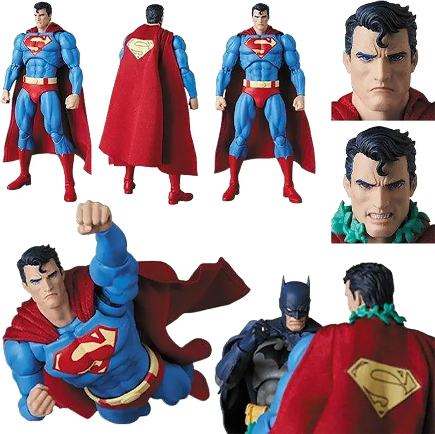 Medicom MAFEX Superman Hush DC Comics Collectible Action Figure - Image 2