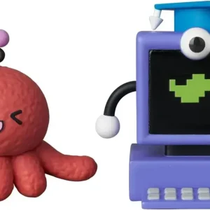 Medicom UDF Toy Educational Program Paul & Professor Figure 50mm